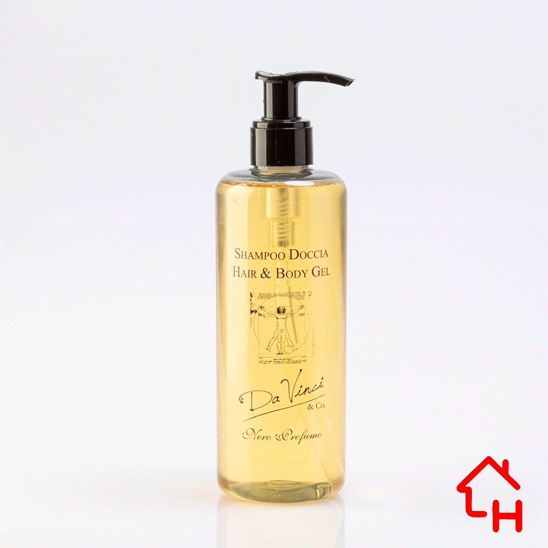 Shampoo Doccia Dispenser To-Kyo 300 ml 30 pezzi - Linea Da Vinci