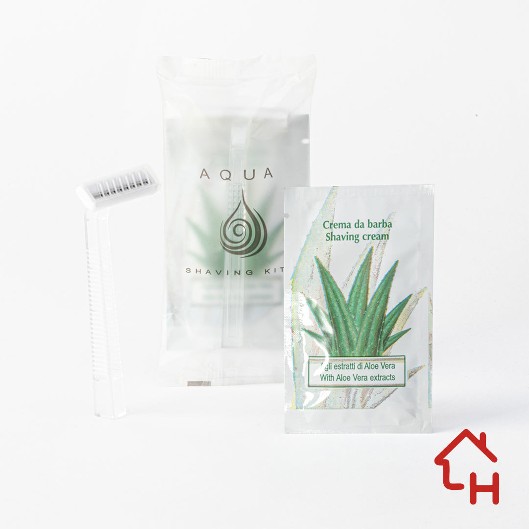 Set shaving Linea Aqua – Cream + Razor – Pack of 500 pieces