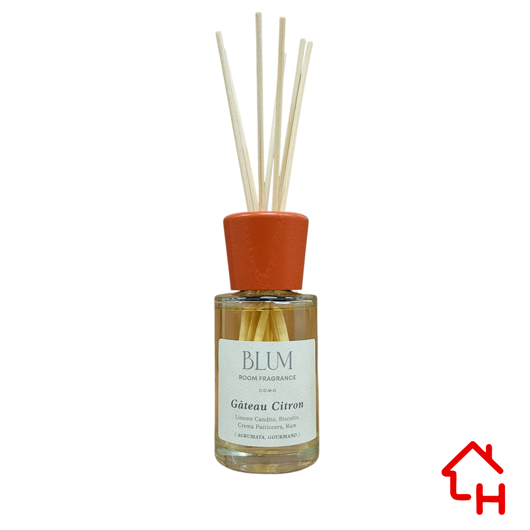 Diffusore Ambiente – Gâteau Citron (con bastoncini in legno naturale)