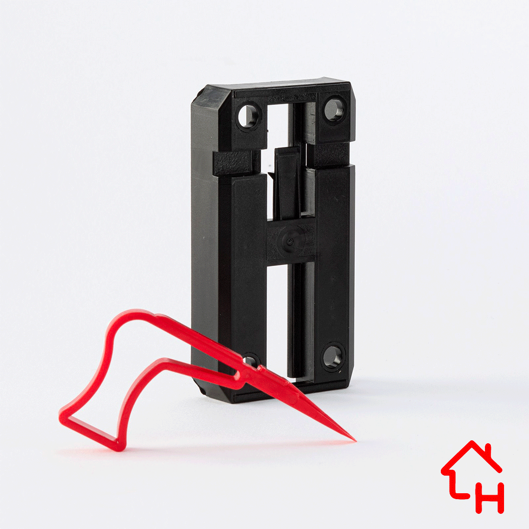 SUPPORTO MURALE NERO - Linea Sky 300