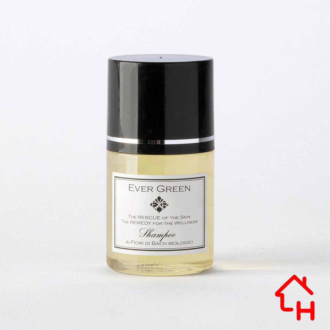 Shampoo flacone 50 ml 180 pezzi - Linea Evergreen Vip