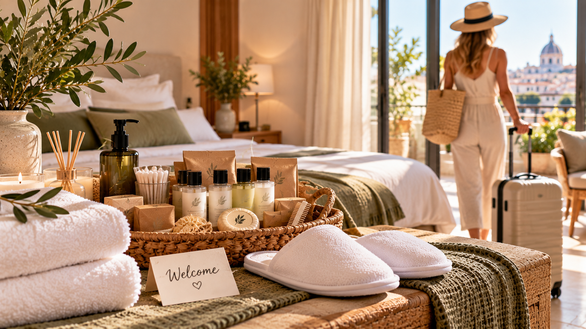 Amenities per Hotel, B&B e Case Vacanza: guida completa per scegliere i prodotti giusti