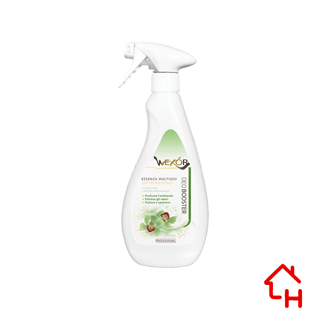 Wexor DeoBooster - Profumatore Ambiente Iperconcentrato 750 ml - Verde Himalaya
