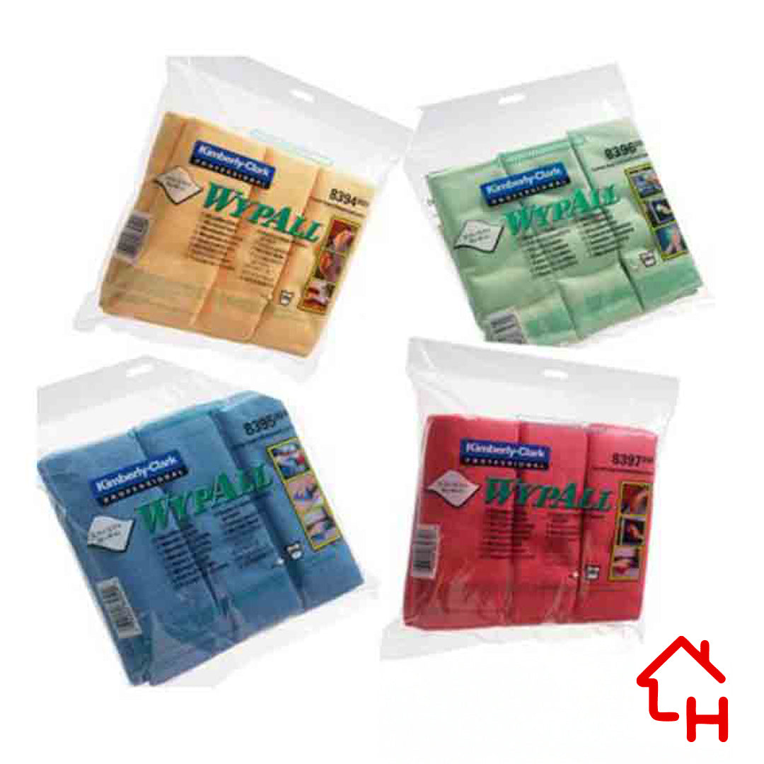 Kimberly-Clark WypAll – Panni in Microfibra - Confezione da 6pz