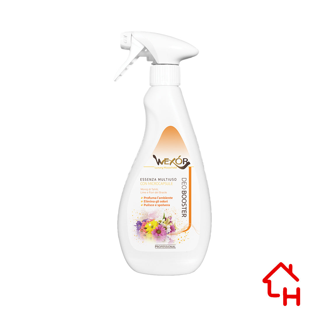 Wexor DeoBooster - Profumatore Ambiente Iperconcentrato 750 ml - Fiori Brasil