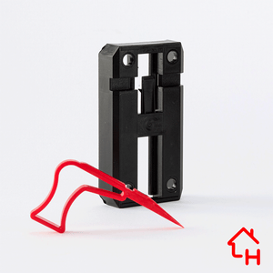SUPPORTO MURALE NERO - Linea Sky 300