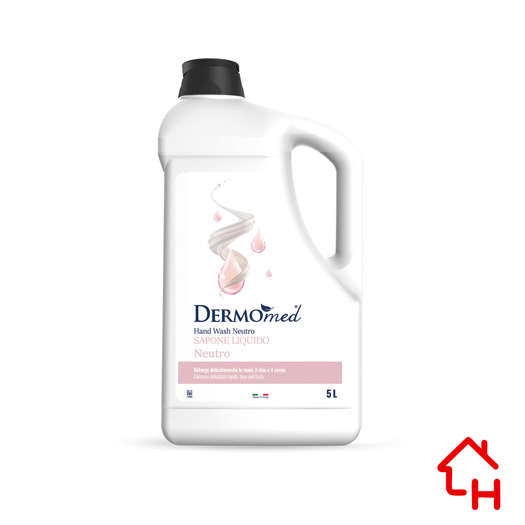 Sapone Mani Liquido Neutro – Tanica 5 L - Detergente delicato pH 5.5